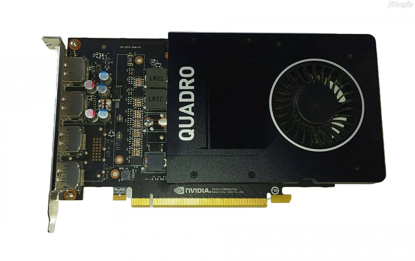 PNY Nvidia Quadro P2000 5GB 160bit Gddr5 PCI-E videókártya