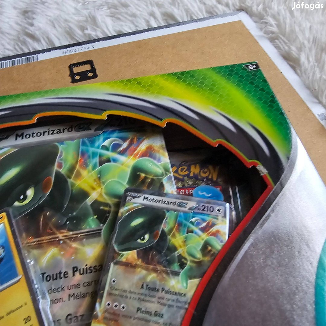 POKEMON - Coffret EX Motorizard kártyajáték új bontatlan