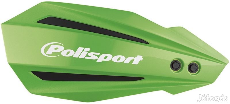 POLISPORT MX Bullit kézvédők zöld - Kawasaki KX250 / 450