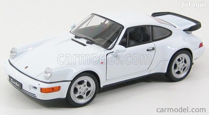 PORSCHE  911 964 TURBO 1990  WHITE