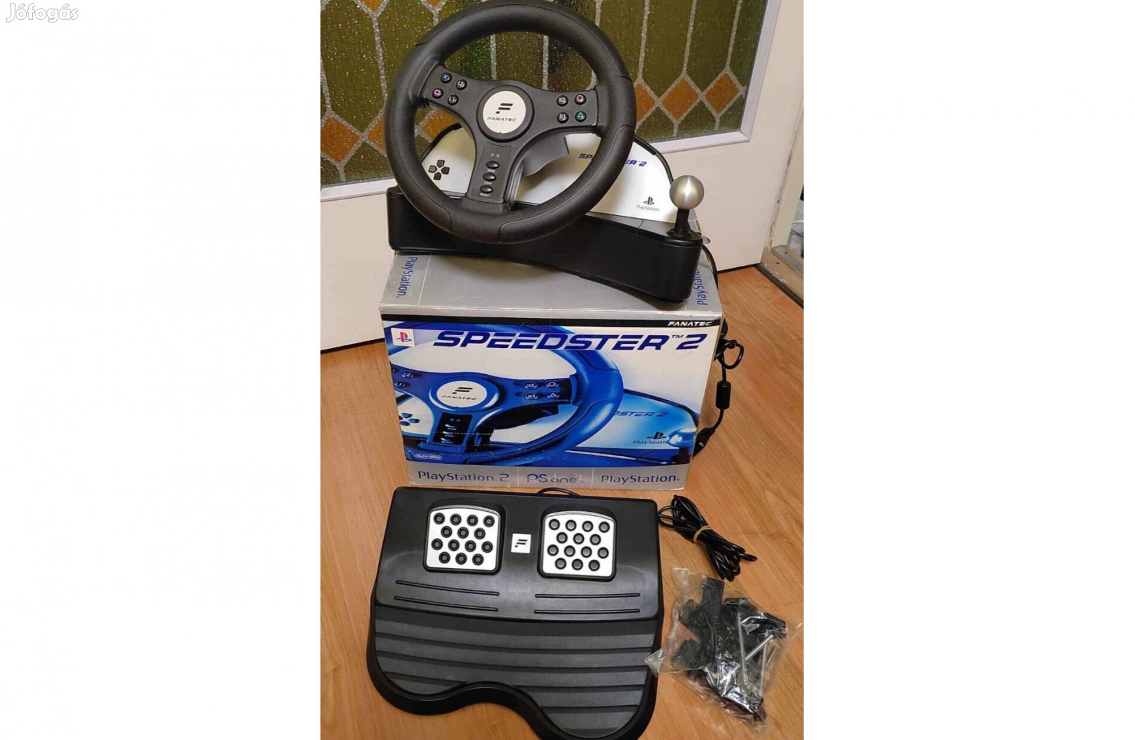 PS1 PS2 Fanatec Speedster 2 kormany szett kormany pedal valto doboza Pecs Playstation konzol es jatekok Jofogas