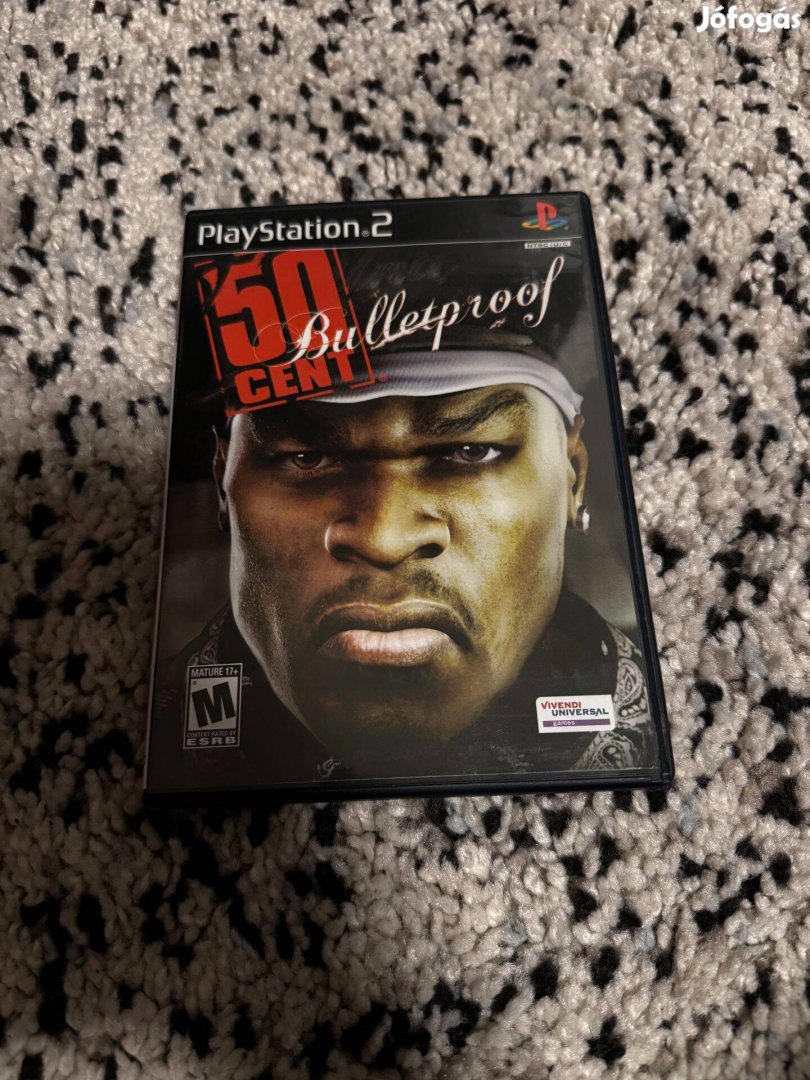 PS2 50 Cent Bulletproof, csak kibontott eladó