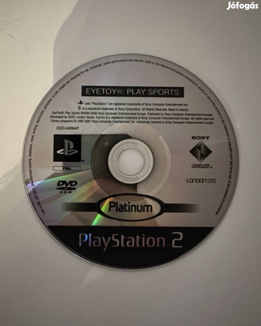 PS2 Eyetoy: Play Sports Platinum