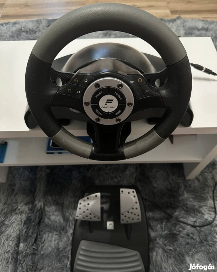 PS2 Fanatec Speedster 3 force feedback kormány