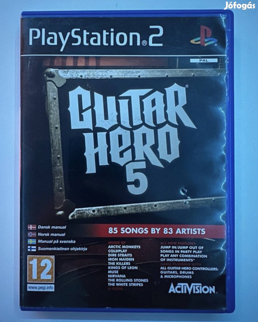 PS2 Guitar Hero 5