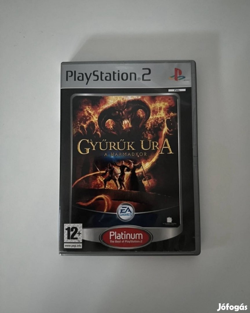 PS2 Gyűrűk Ura A harmadkor Platinum