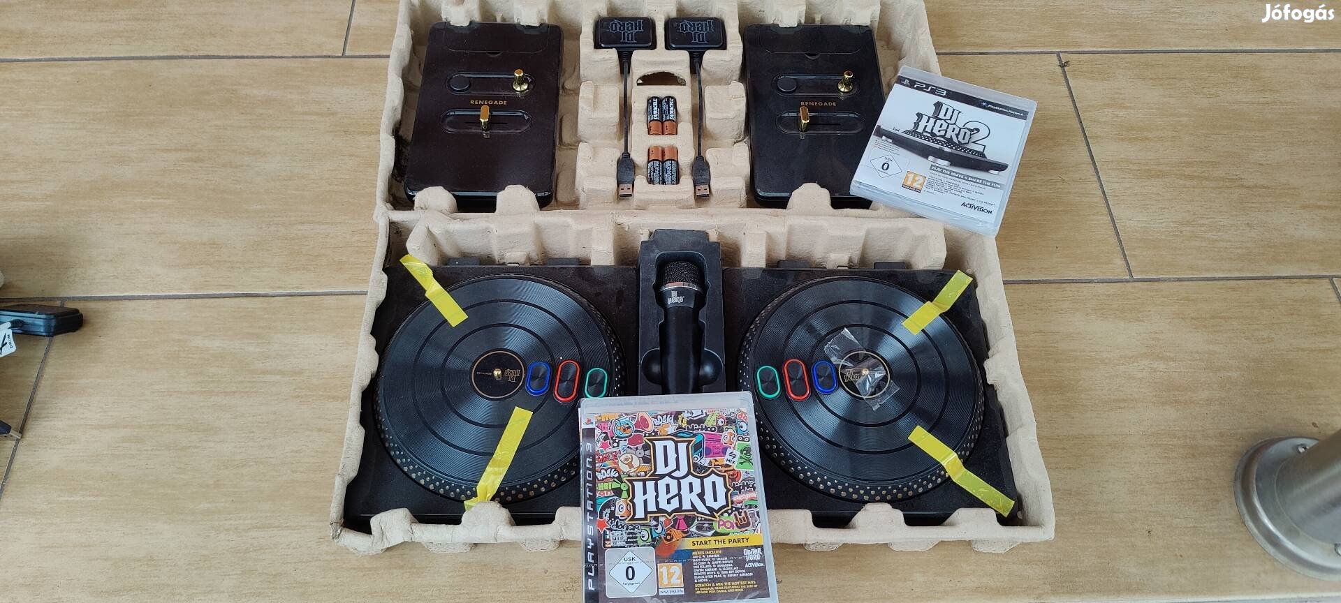 PS2 PS3 Pc új Dj Hero fóliás lemezekkel!