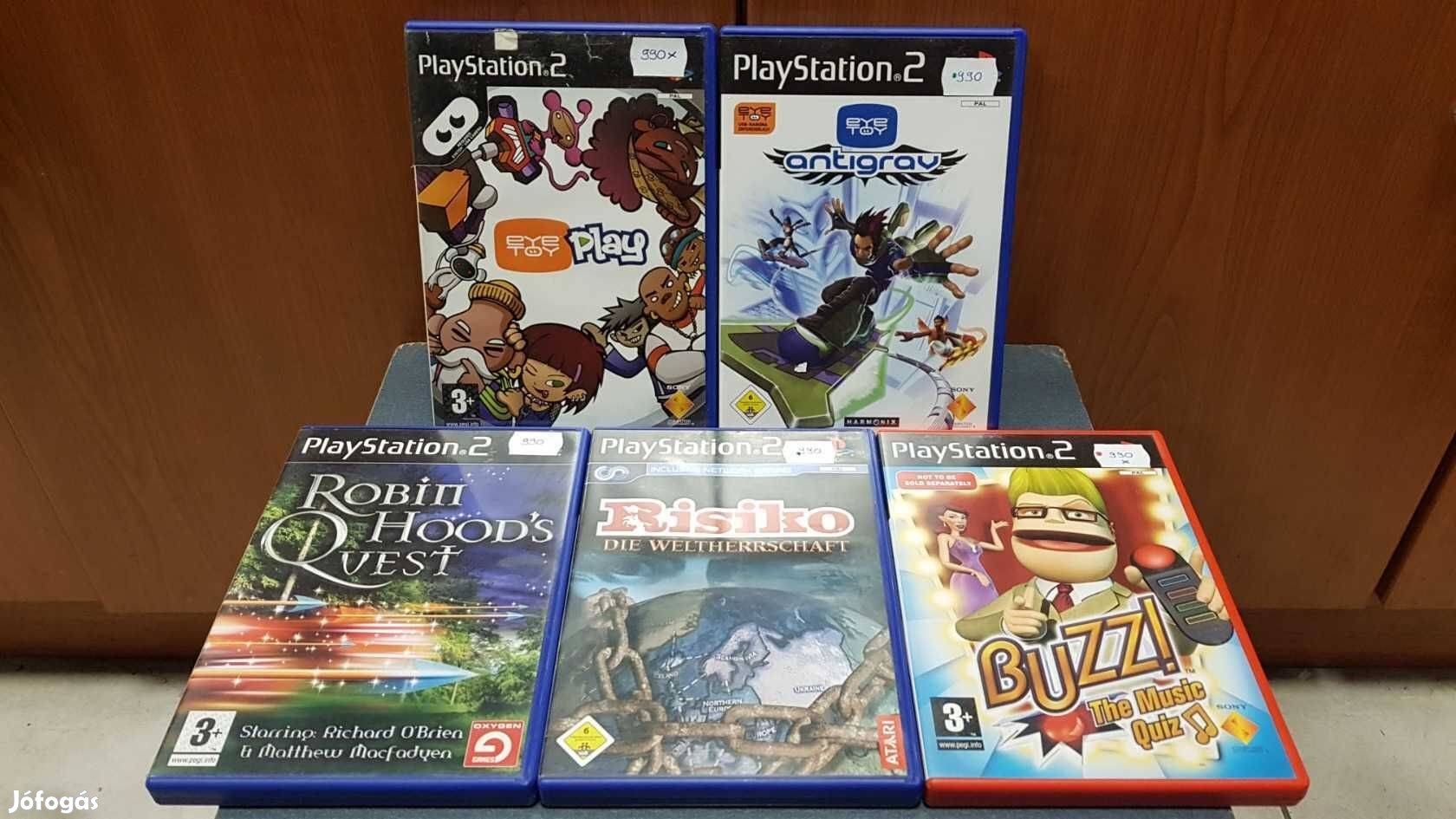 PS2 Playstation 2 többféle játék lemez 990-ért !