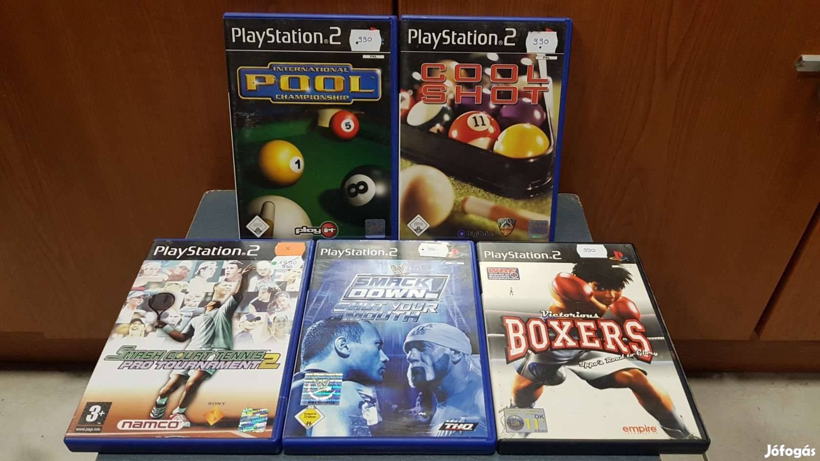 PS2 Playstation 2 többféle játék lemez !