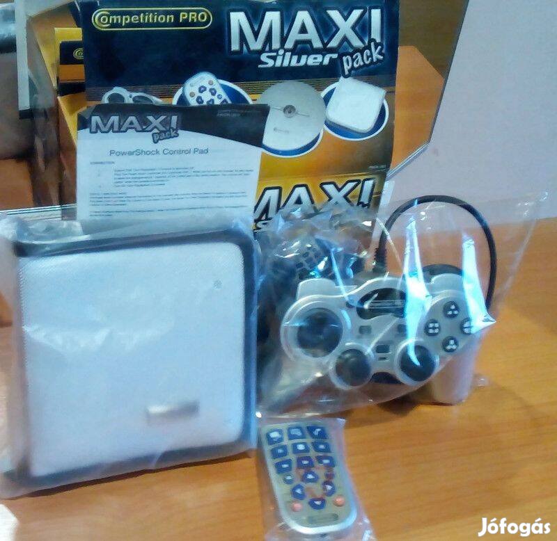 PS2 / PS1 / Psx / Playstation kontroller / távirányító / cd tartó tok