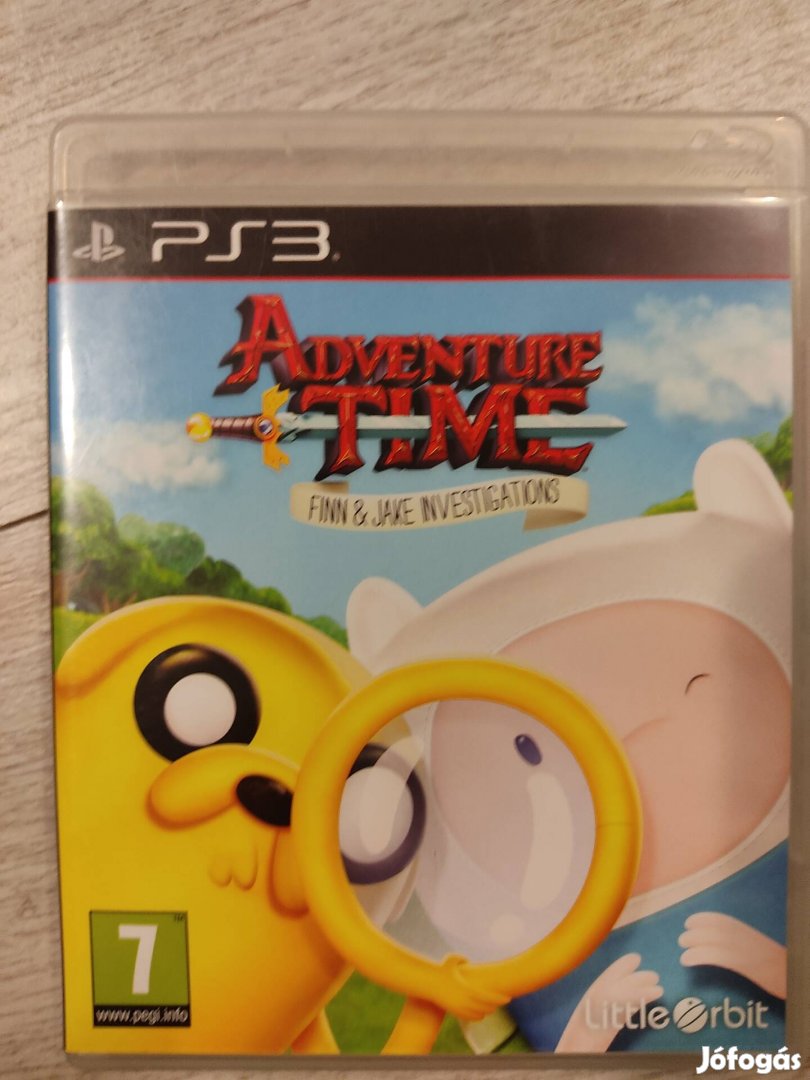 PS3 Adventure Time Finn & Jake Investigations Ritka!