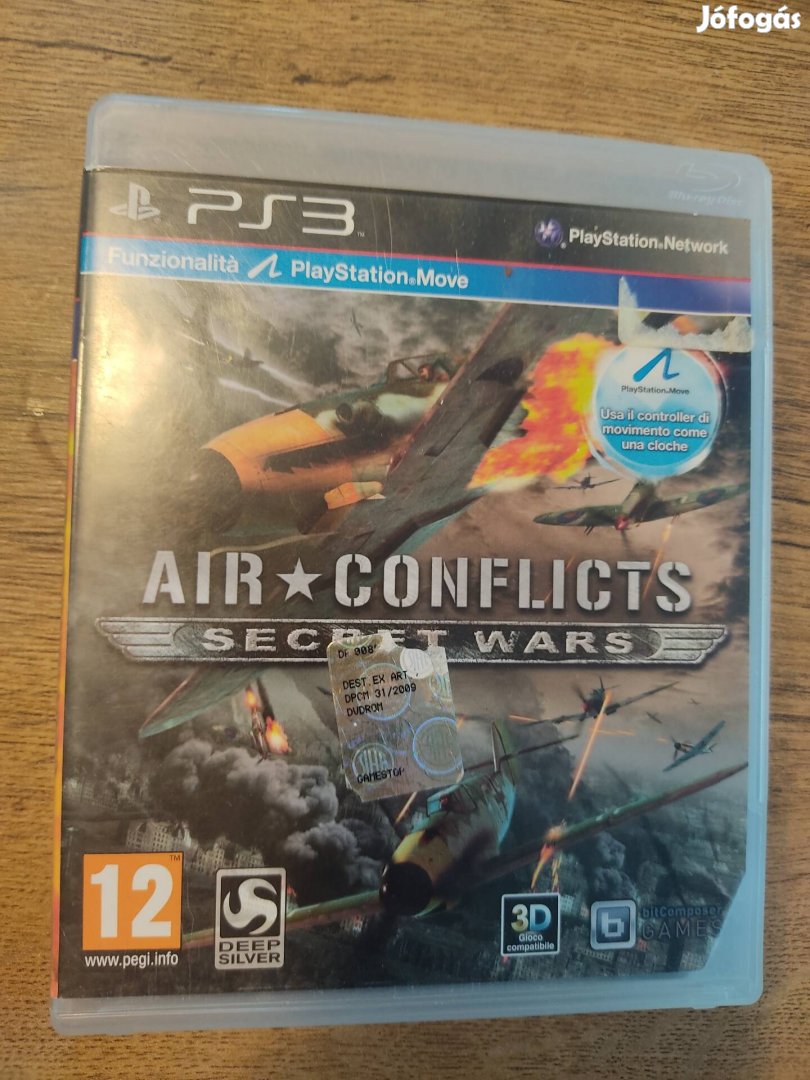 PS3 Air Conflicts Secret Wars Ritka!