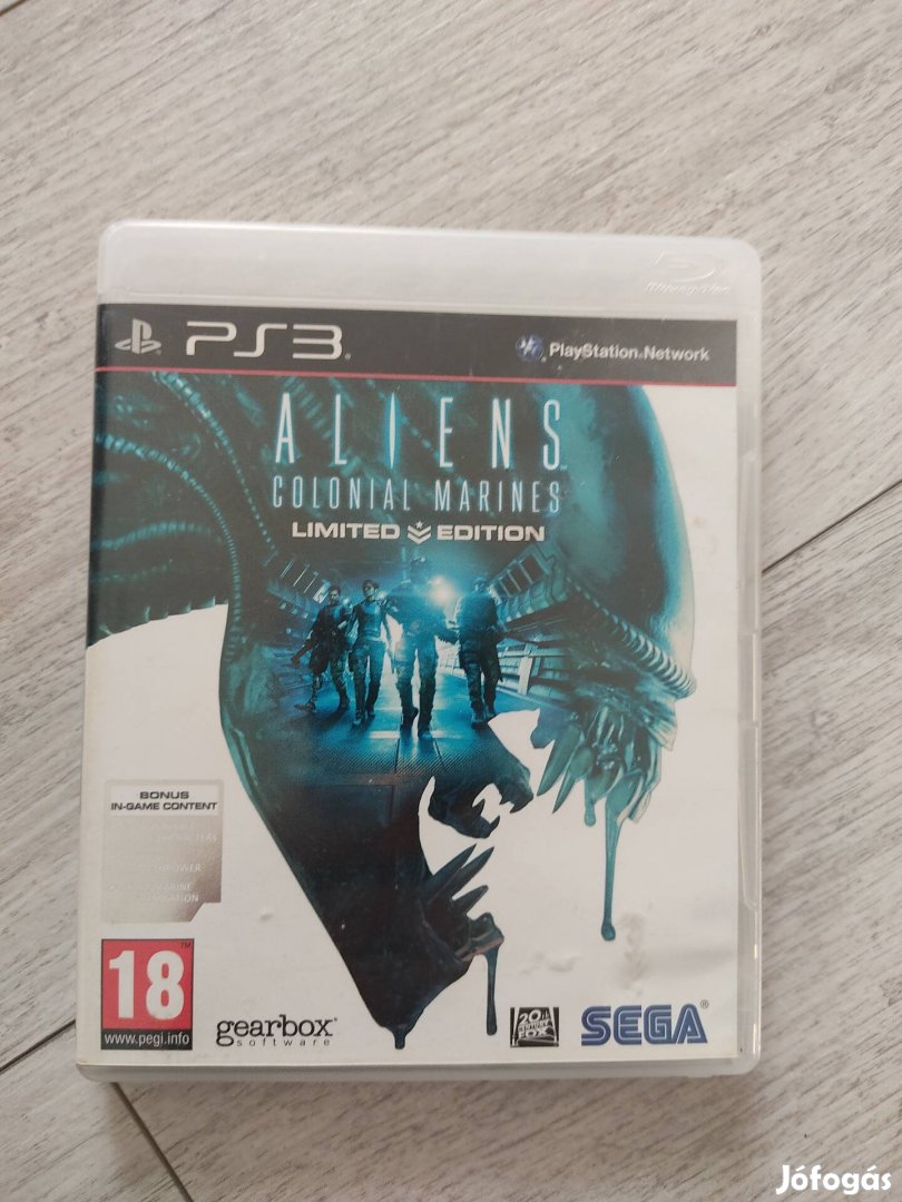 PS3 Alien Colonial Marines Ritka!