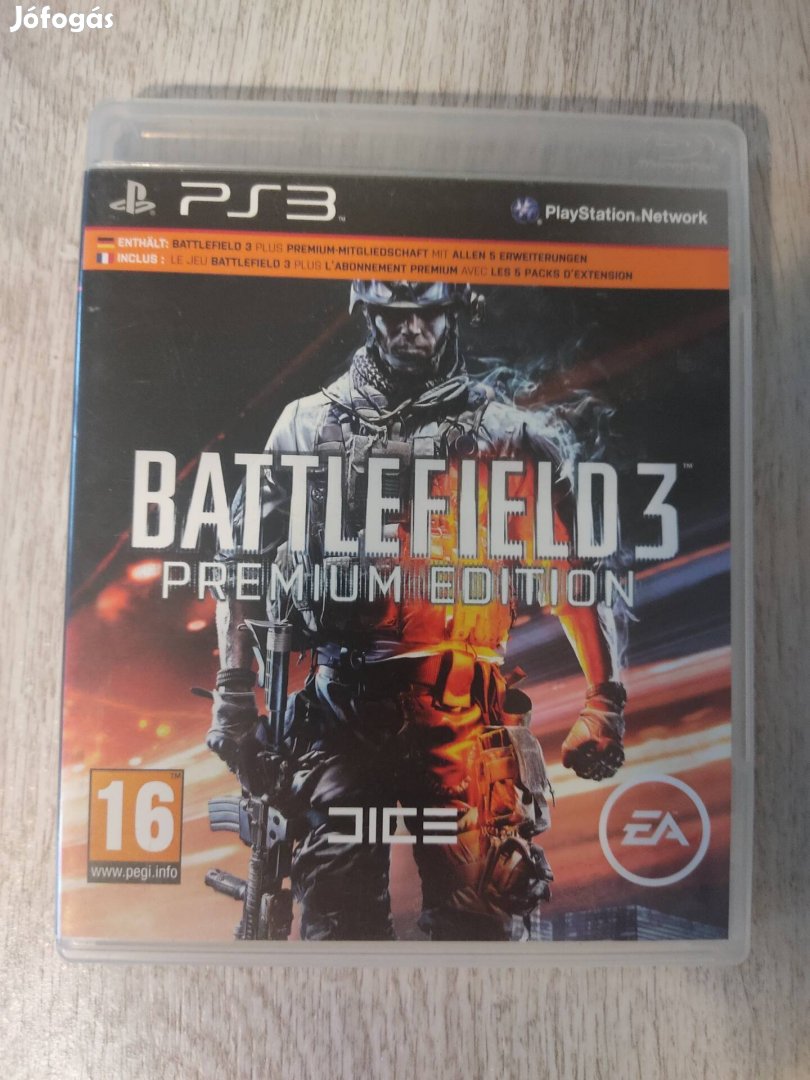 PS3 Battlefield 3 Csak 1500!