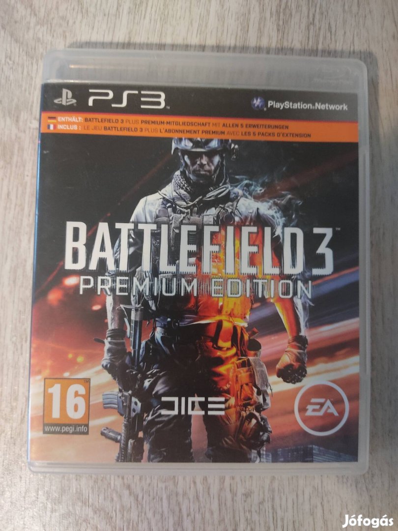 PS3 Battlefield 3 Csak 1500!