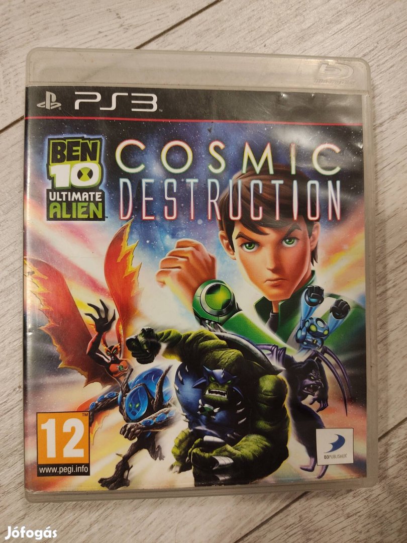 PS3 Ben 10 Cosmic Destruction Ritka!