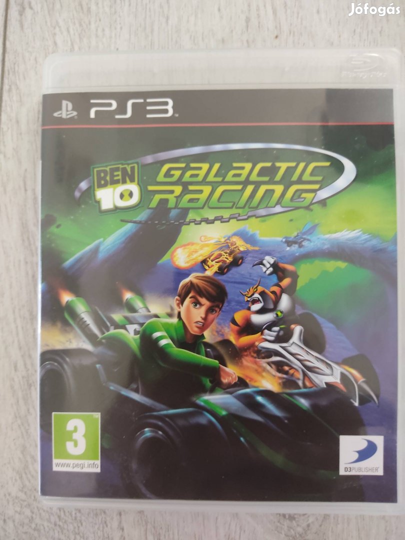 PS3 Ben 10 Galactic Racing Ritka!