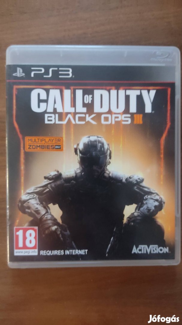PS3 Call of Duty Black Ops 3 Csak 3000!