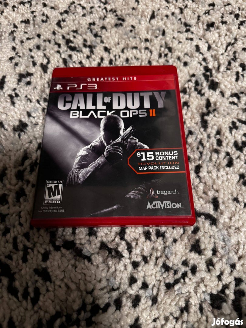 PS3 Call of Duty Black Ops II. extra tartalommal, csak kibontott