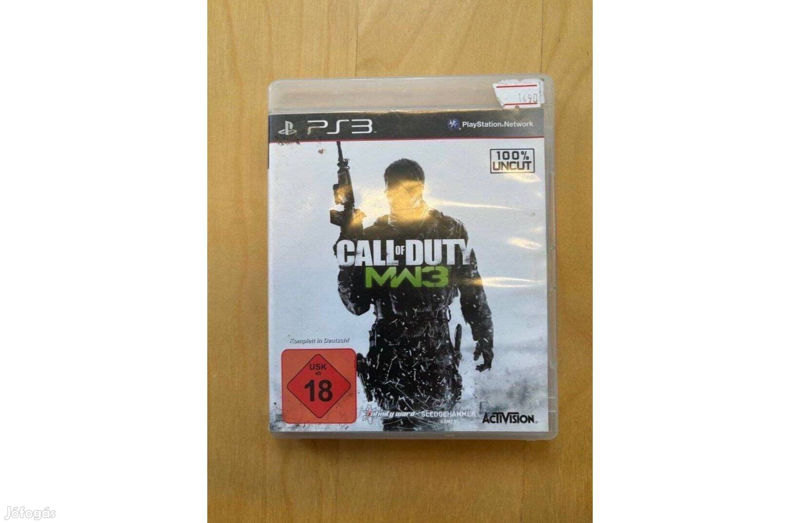 PS3 Call of Duty Modern Warfare 3 játék