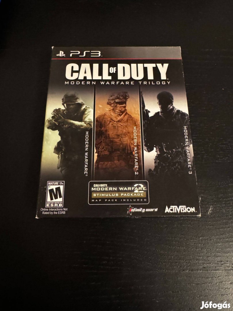 PS3 Call of Duty Modern Warfare Trilogy (3 játék egyben)