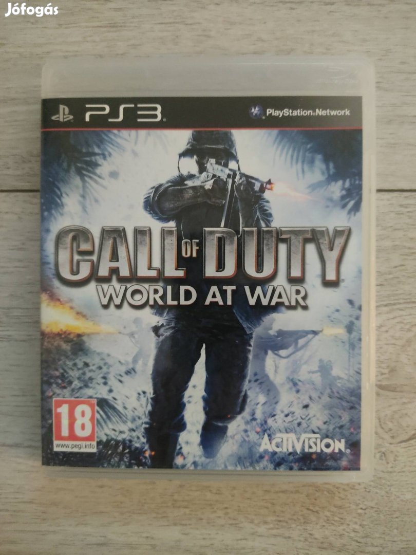 PS3 Call of Duty World at War Csak 3500!