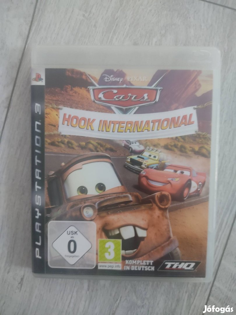 PS3 Cars Hook International Ritka kiadás!