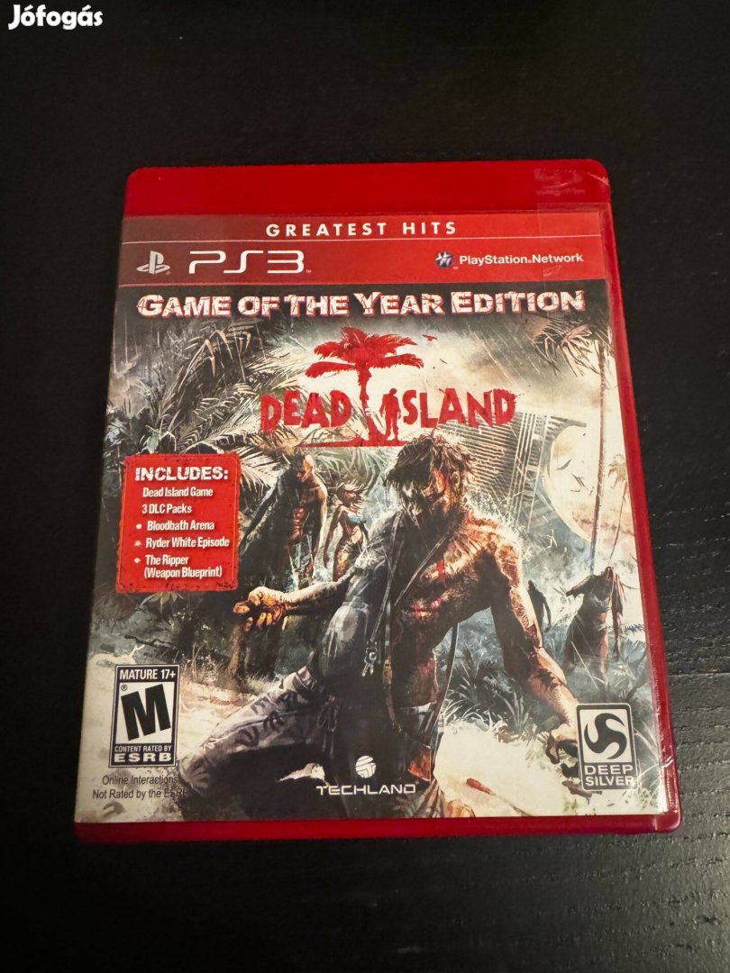 PS3 Dead Island Game of the year edition Greatest Hits