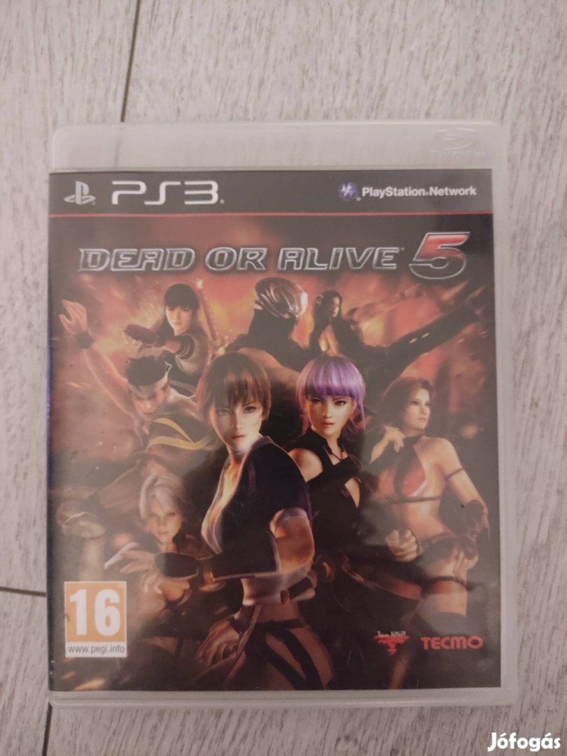 PS3 Dead or Alive 5 Csak 4000!