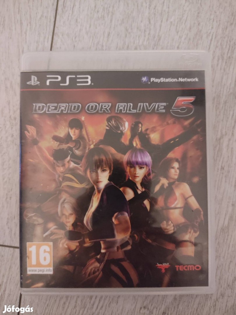 PS3 Dead or Alive 5 Ritka!