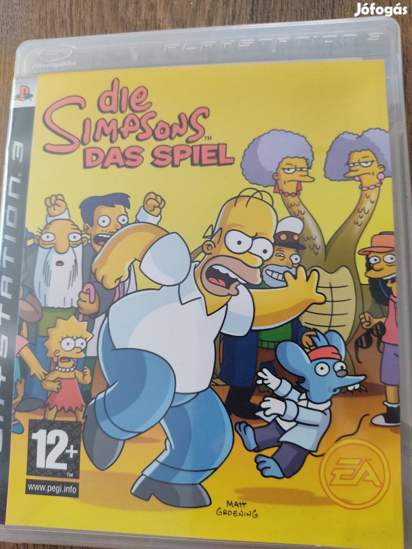 PS3 Die Simpsons Das Spiel Csak 4000!
