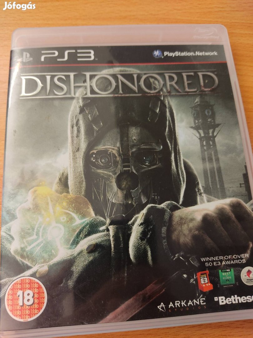 PS3 Dishonored Csak 3000!