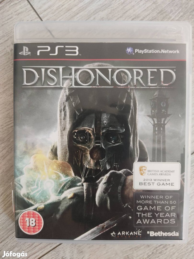 PS3 Dishonored Csak 3000!