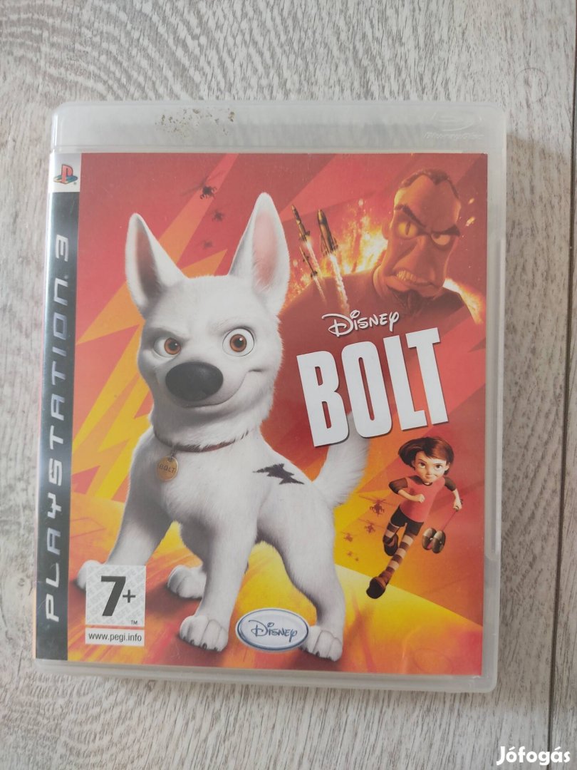 PS3 Disney Bolt Ritka!