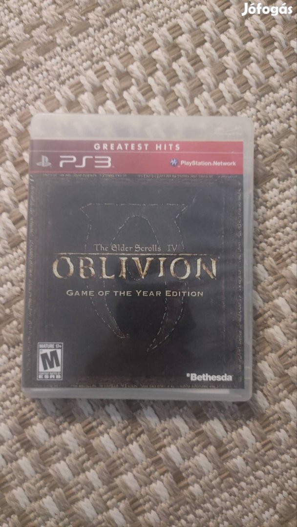 PS3 Elder Scrolls 4 Oblivion GOTY Ritka!