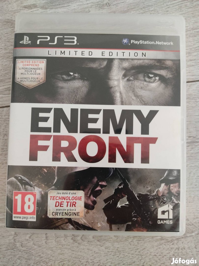 PS3 Enemy Front Ritka!