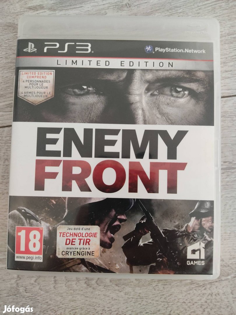 PS3 Enemy Front Ritka!