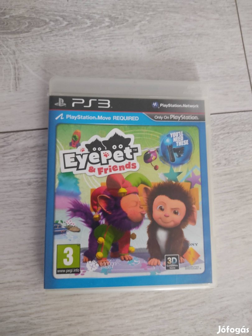 PS3 Eyepet Friends Csak 2500!