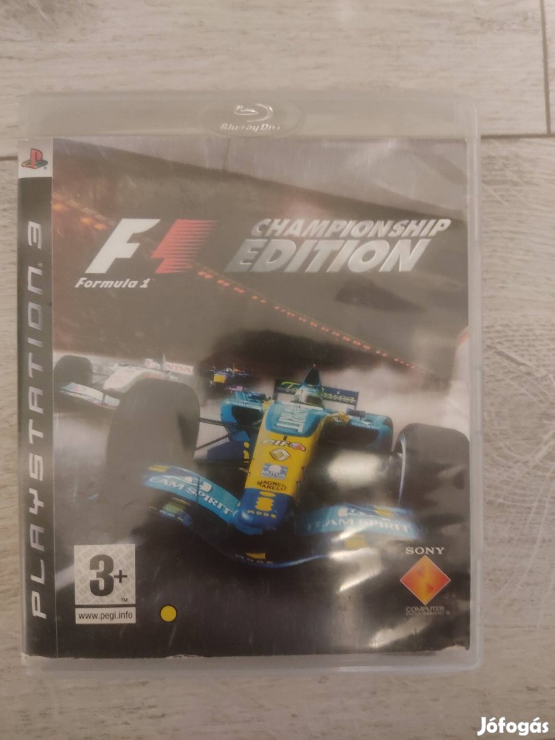 PS3 F1 Championship Edition Csak 2500!