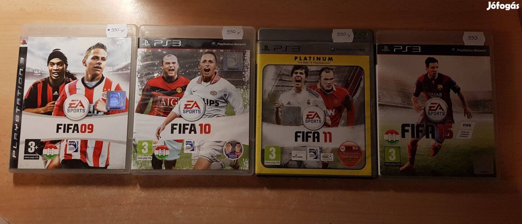 PS3 Fifa 09, Fifa 10, Fifa 15 játékok !