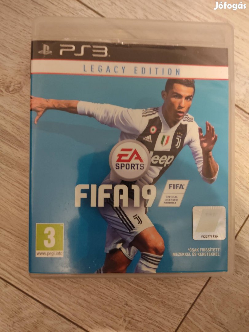 PS3 Fifa 19 Ritka!