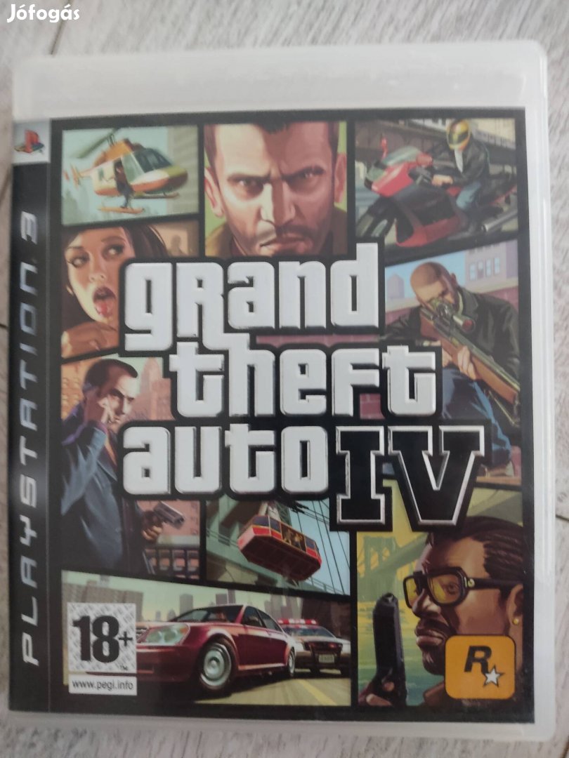 PS3 GTA 4 Csak 4000!