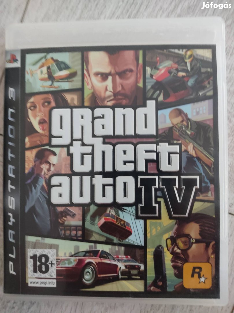 PS3 GTA 4 Csak 4000!