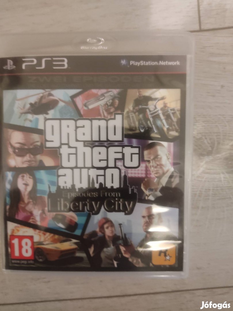 PS3 GTA Liberty City Stories Csak 3500!