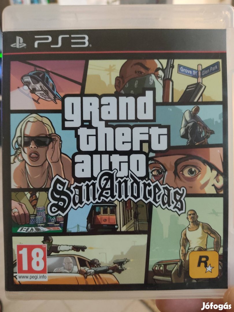 PS3 GTA San Andreas Ritka!