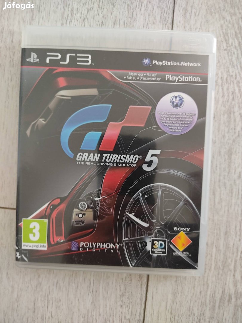 PS3 Gran Turismo 5 Csak 1500!