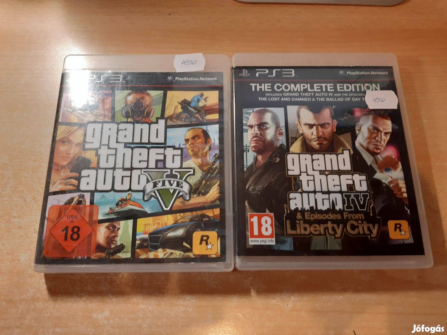 PS3 Grand Theft Auto V GTA 5, GTA 4 Playstation 3 játékok !