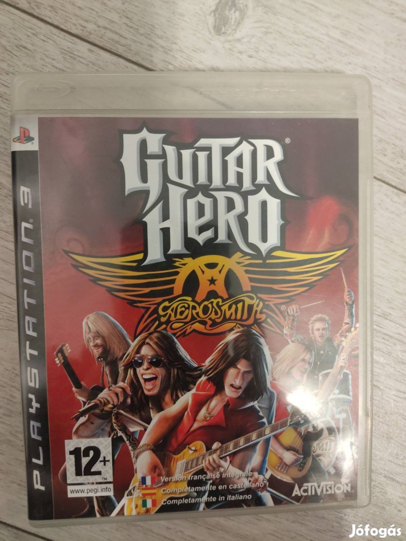 PS3 Guitar Hero Aerosmith Ritka!