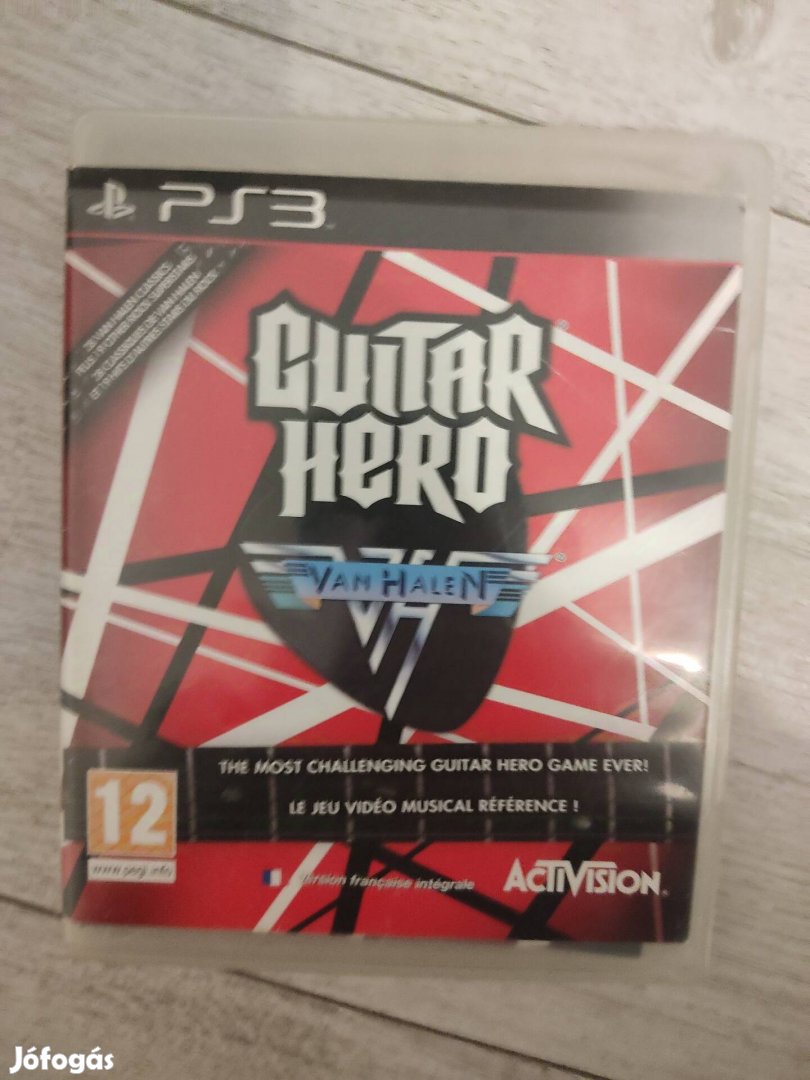 PS3 Guitar Hero Van Halen Ritka!