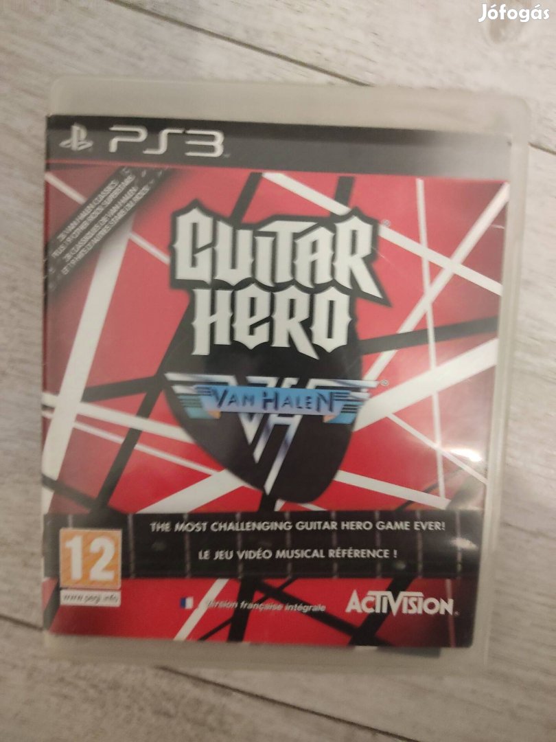 PS3 Guitar Hero Van Halen Ritka!